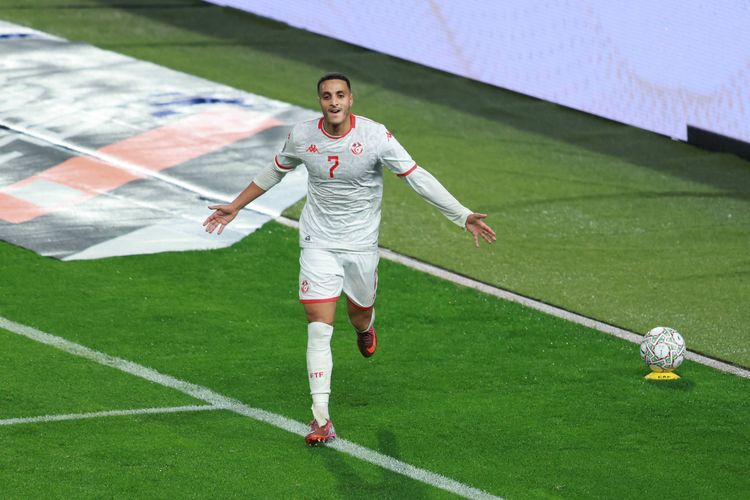 Elias Achouri of Tunisia at AFCON 2025