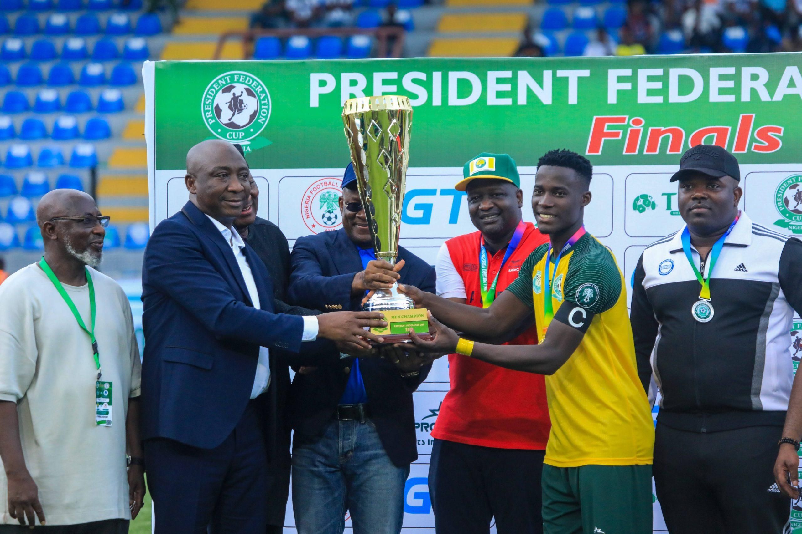 2024 President Federation Cup winners El-Kanemi Warriors. Photo by IMAGO