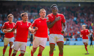 Nigerians abroad: Awoniyi’s Forest dump Spurs out of League Cup; Iwuala, Sekidika, Bassey net in wins