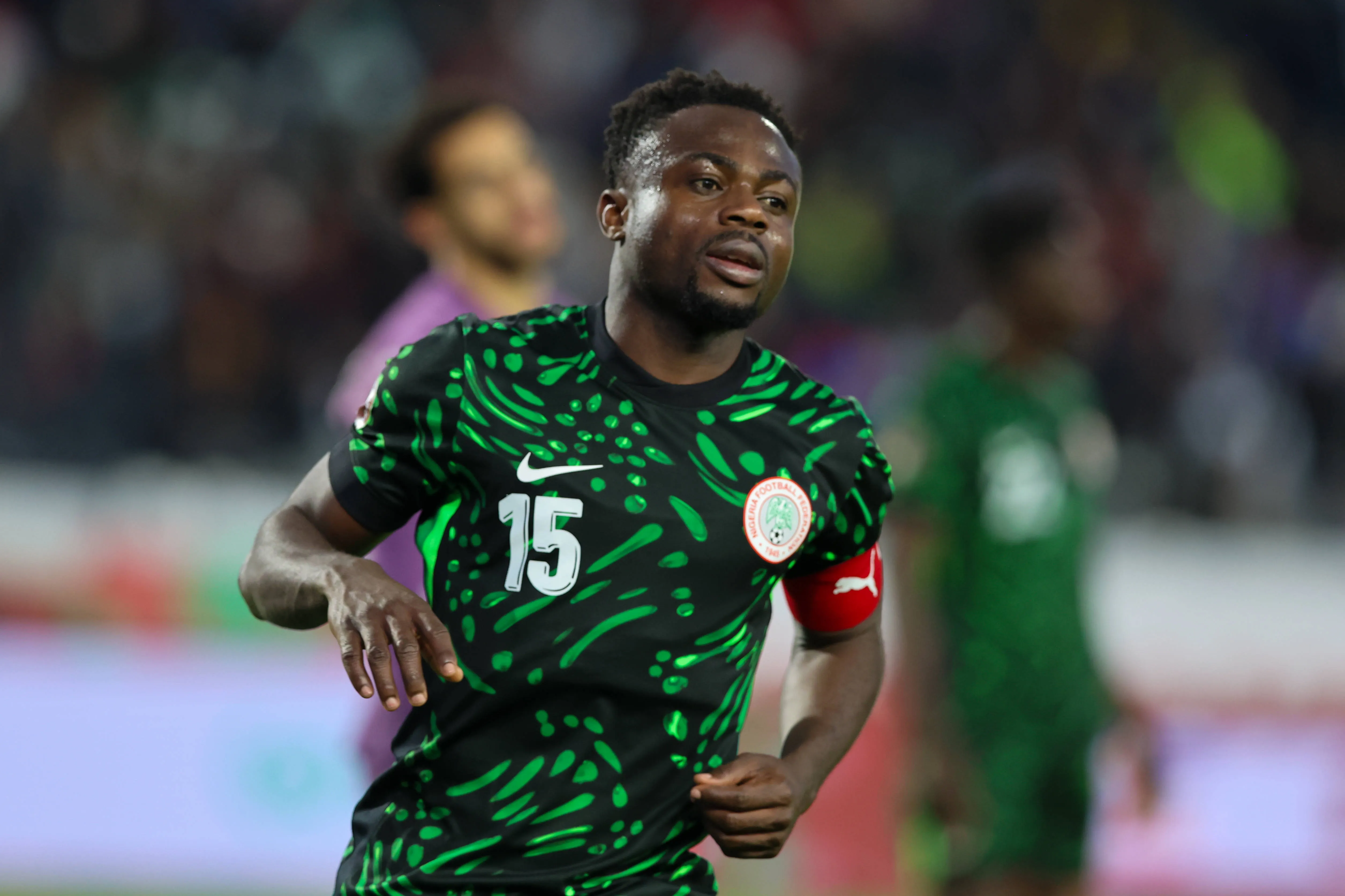 Moses Simon for the Super Eagles