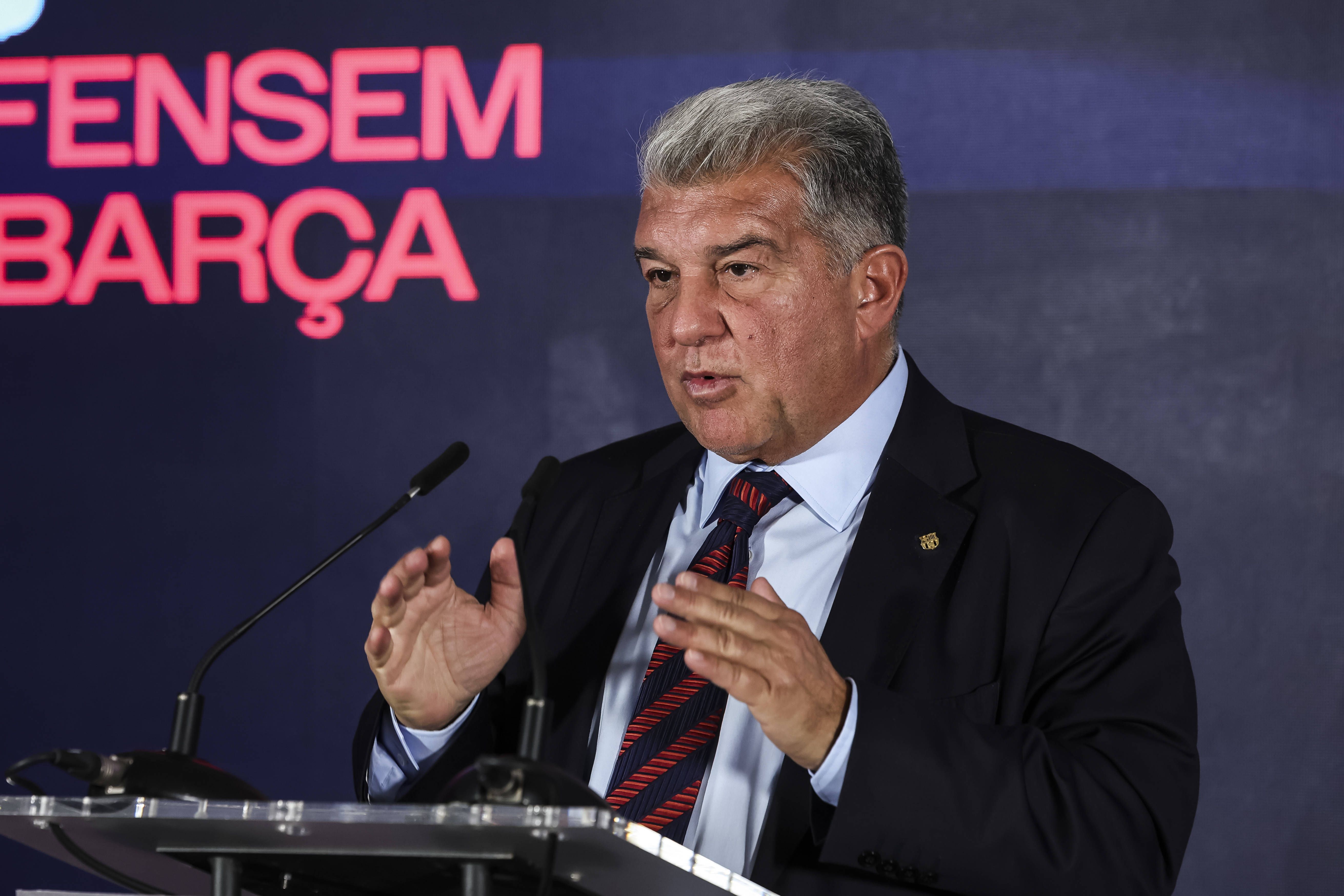 Two-time Barcelona president Joan Laporta