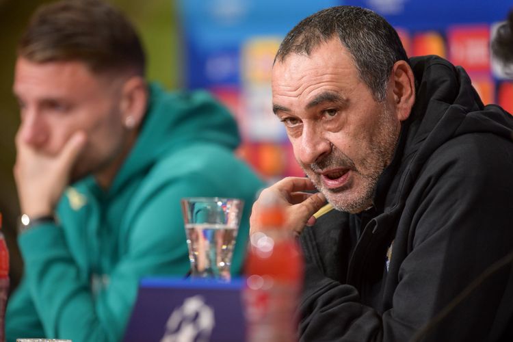 Lazio manager Mauricio Sarri