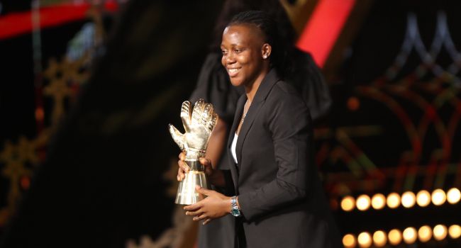 Chiamaka Nnadozie retains CAF Goalkeeper of the Year Award