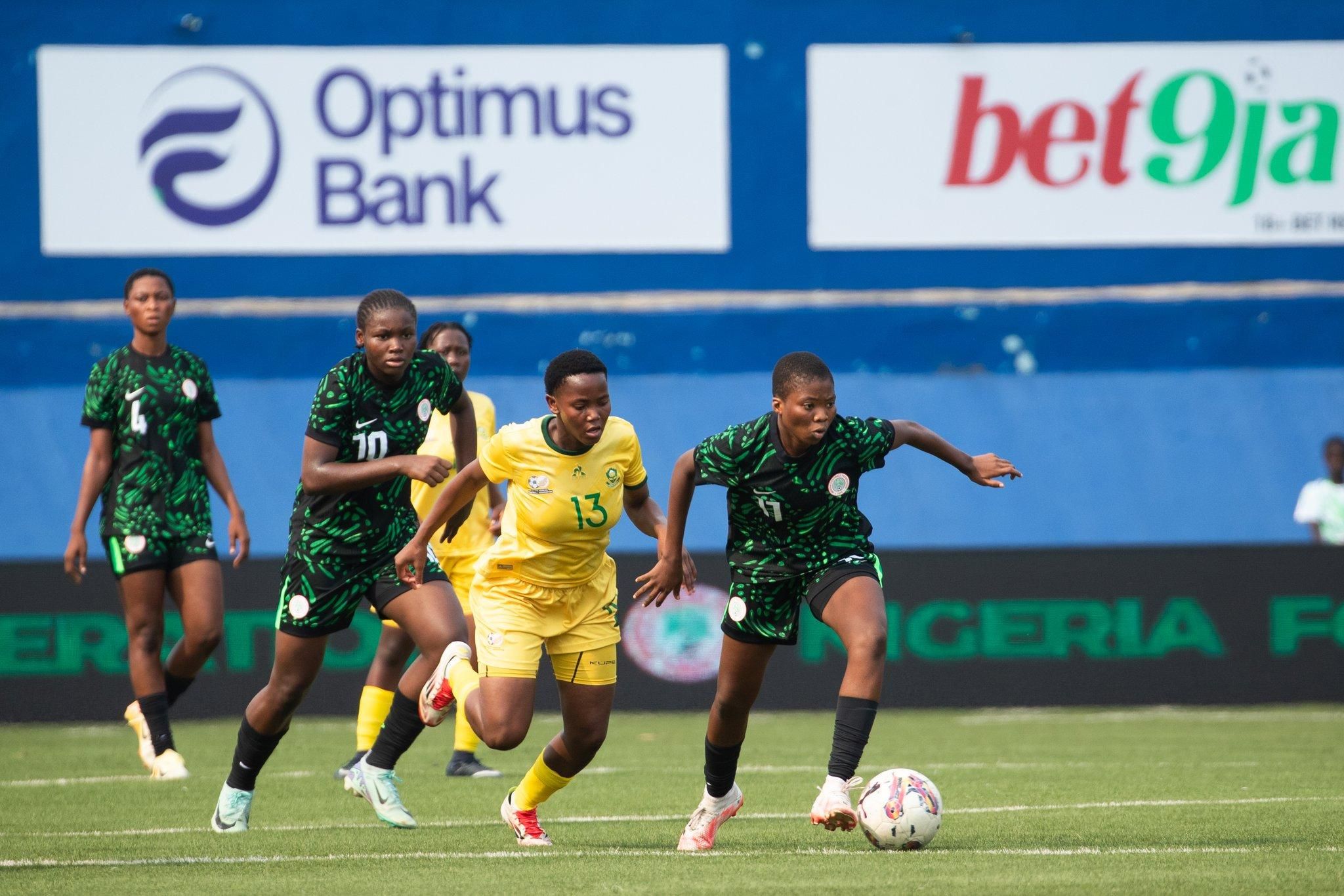 Nigeria Flamingos vs South Africa. Photo Credit X