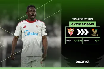 Sevilla gain Akor Adams advantage as Italian club joins transfer race for striker