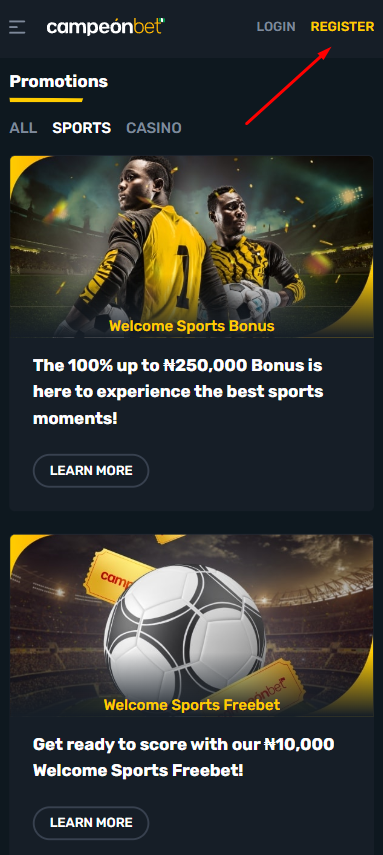 Campeonbet Promo Code CAMPWIN (2026): 100% Bonus Up to ₦250,000