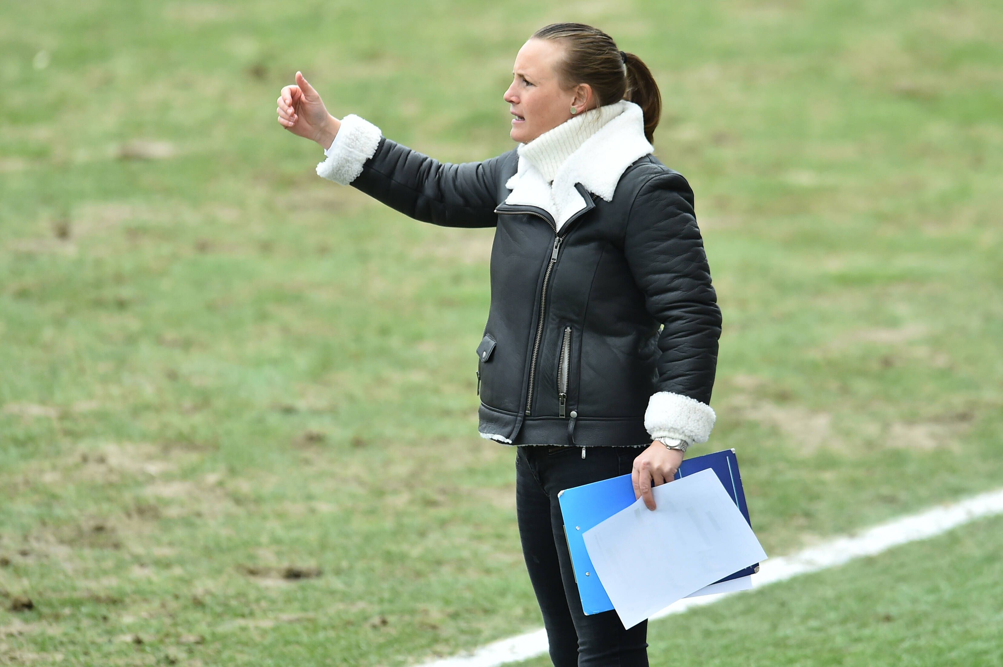 Zambia head coach Nora Häuptle