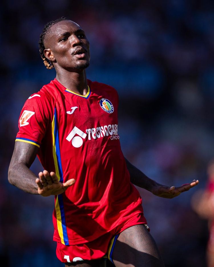 Nigeria and Getafe star Christantus Uche.