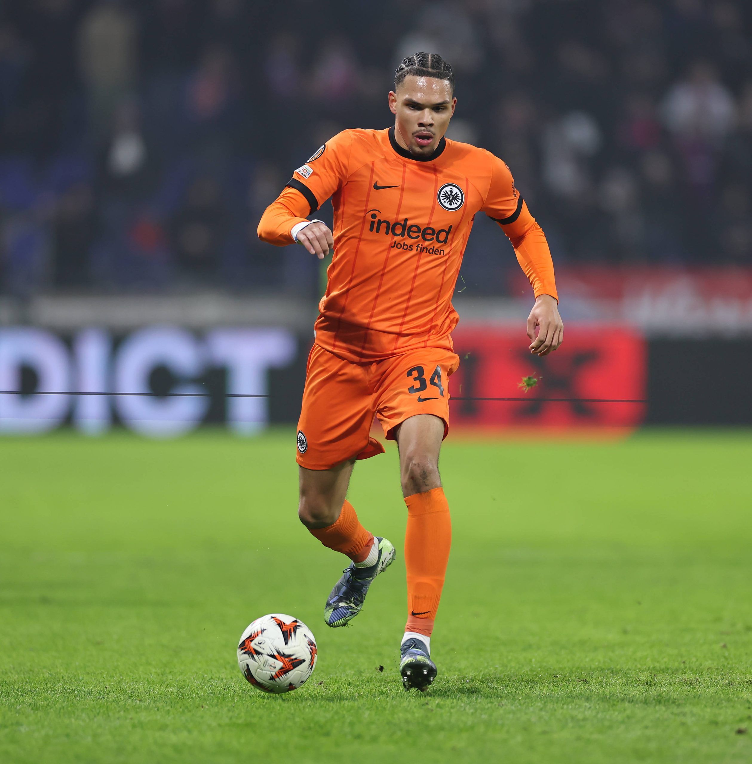 Eintracht Frankfurt defender Nnamdi Collins