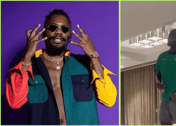 Arokodare pays homage to his brother’s record label, sings Ycee’s ‘Juice’ at Super Eagles initiation