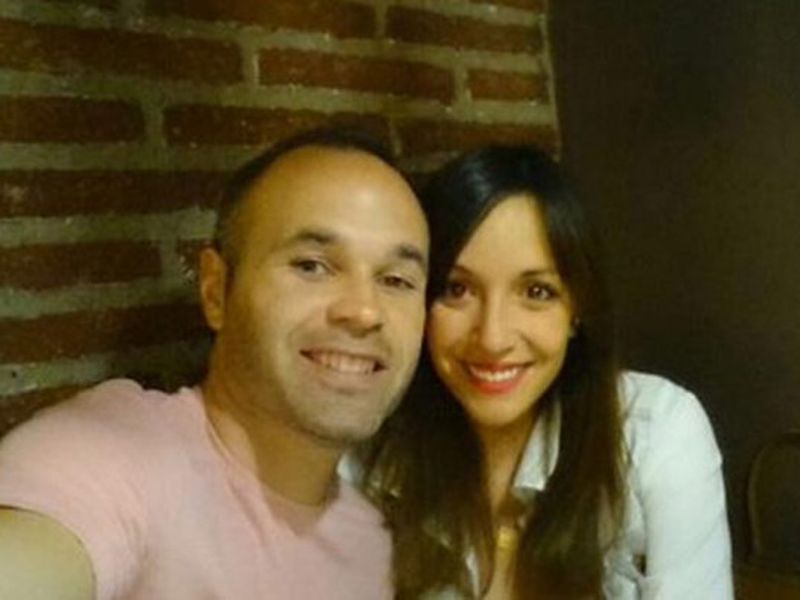 Iniesta And Anna Ortiz