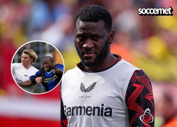 Russia vs Nigeria: What Boniface said to Arokodare after first Super Eagles goal