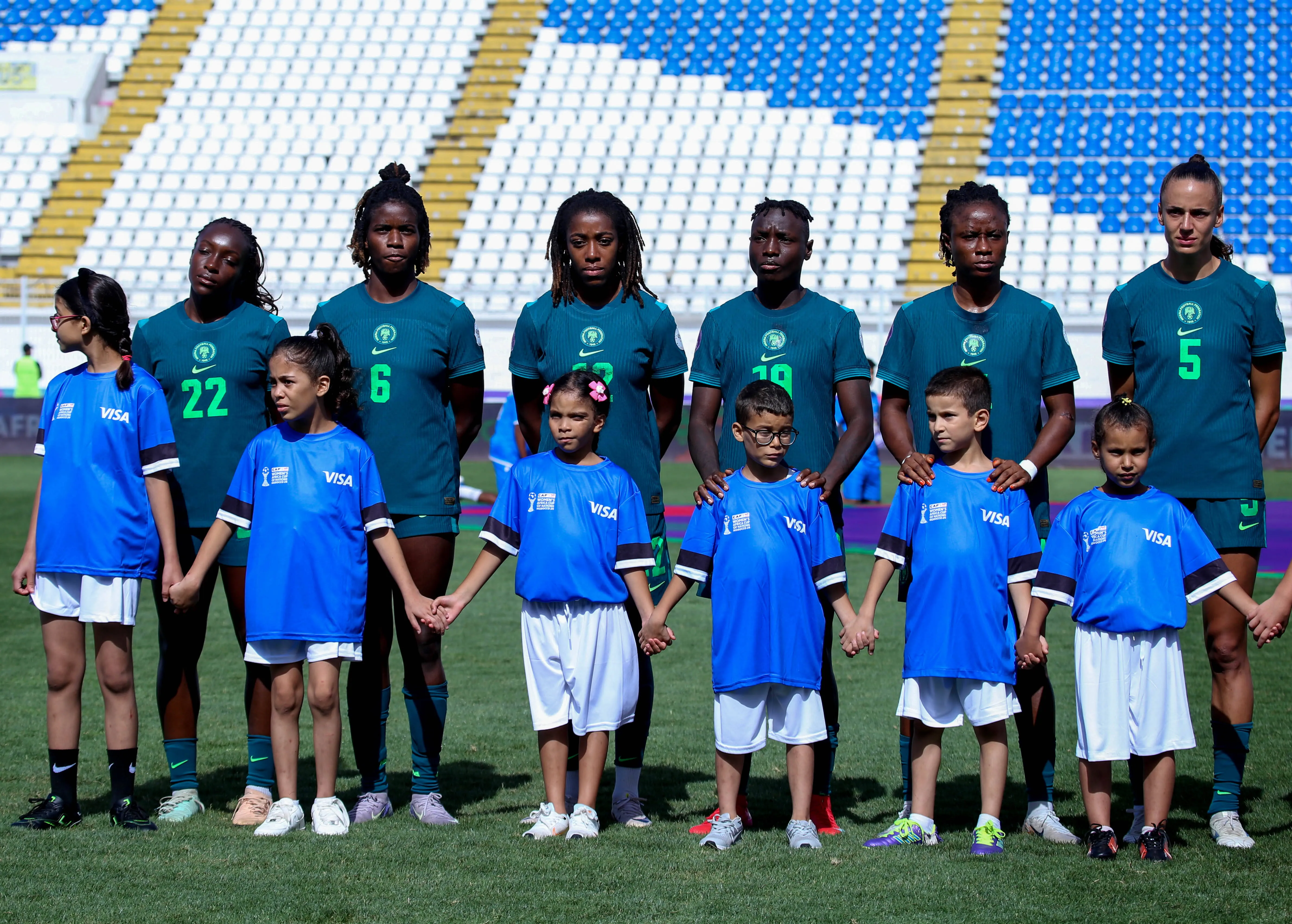 Super Falcons at the WAFCON