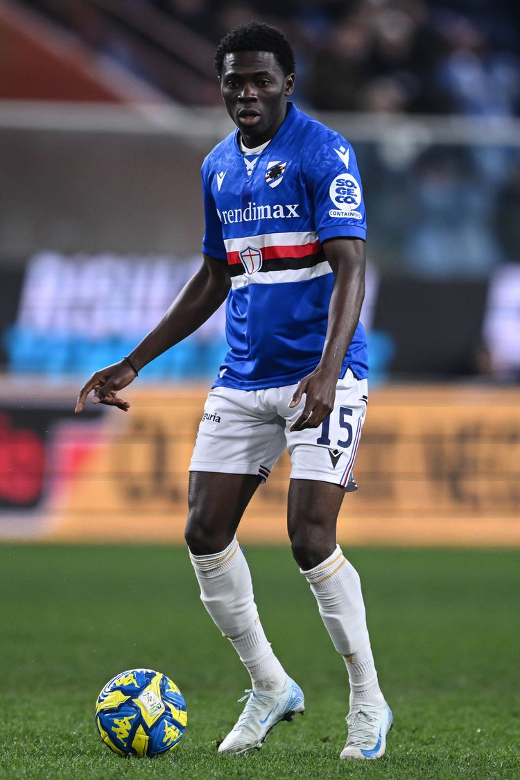 Nigeria and Inter Milan star Ebenezer Akinsanmiro on loan at Sampdoria.