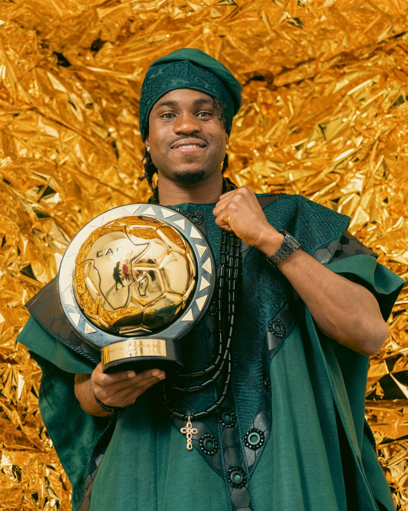 Super Eagles star and Africa's Best Player, Ademola Lookman