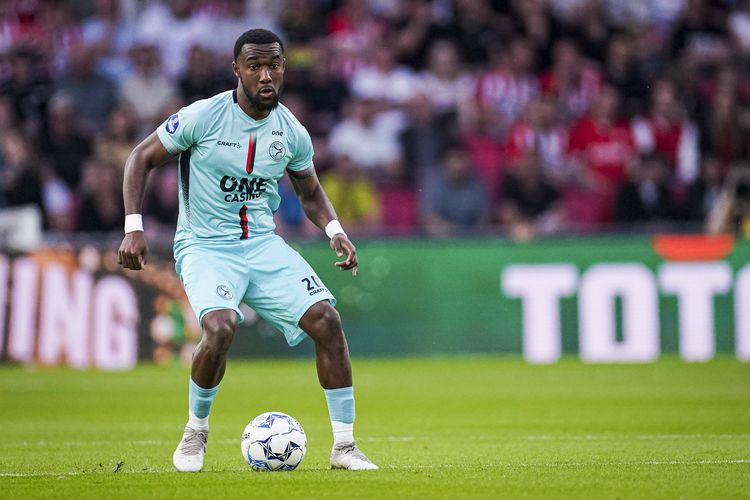 Nigeria and Almere City star Hamdi Akujobi.