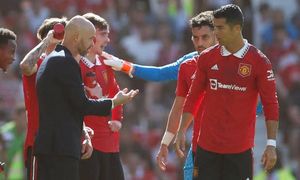 Trouble in paradise as Ten Hag frowns at Ronaldo’s ‘unacceptable’ behaviour