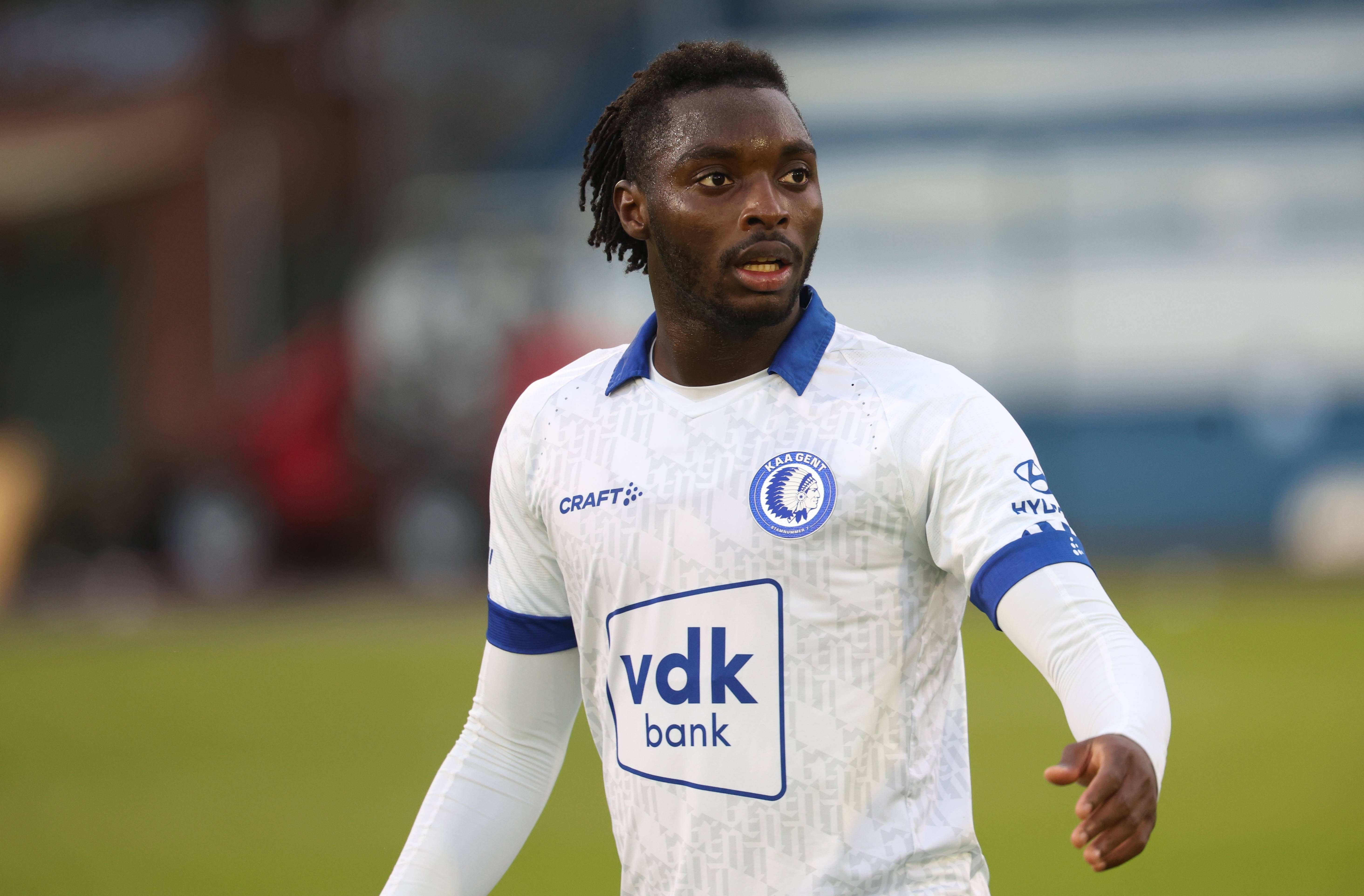 Jong KAA Gent's Ahmed Abdullahi pictured