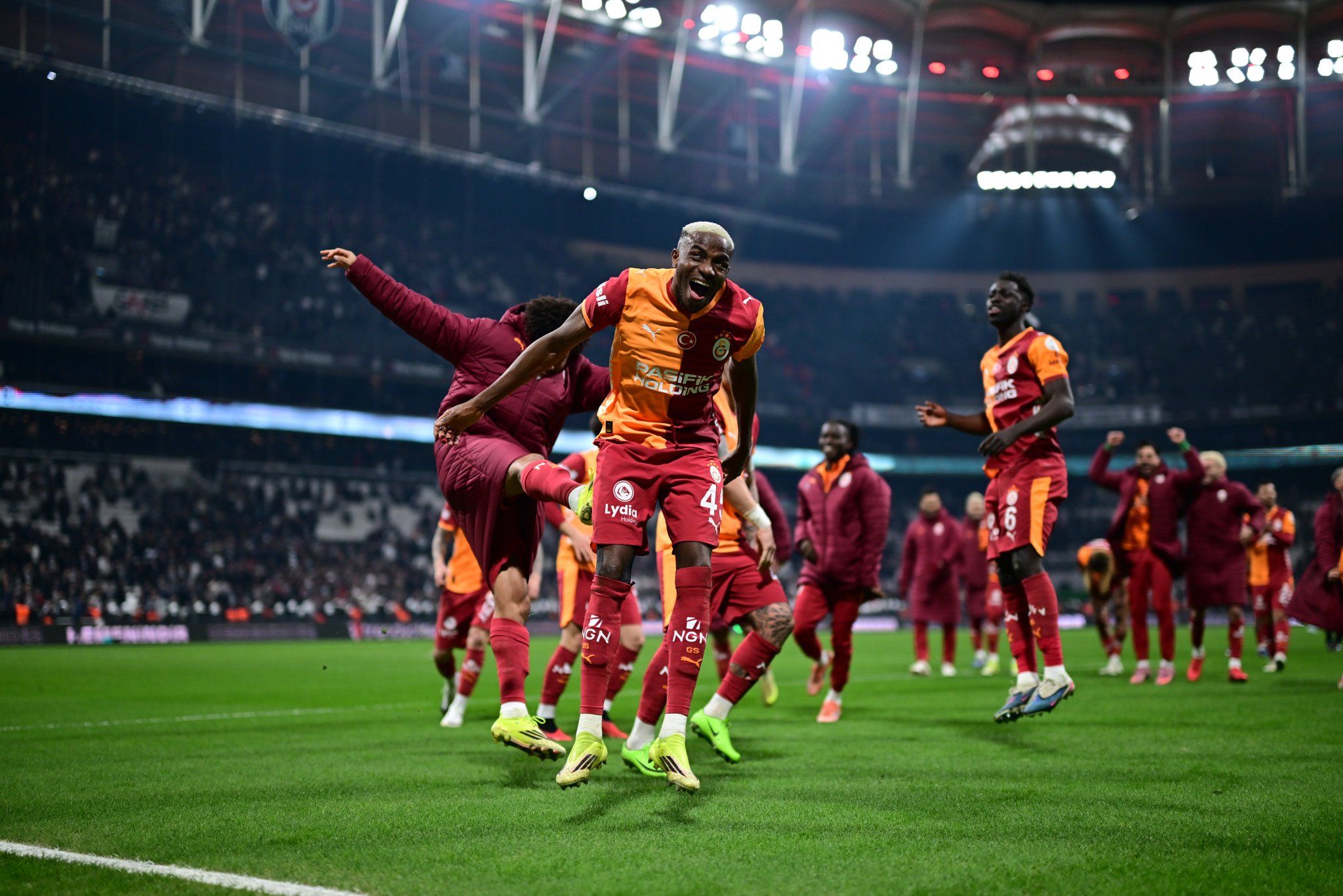 Galatasaray striker Victor Osimhen 