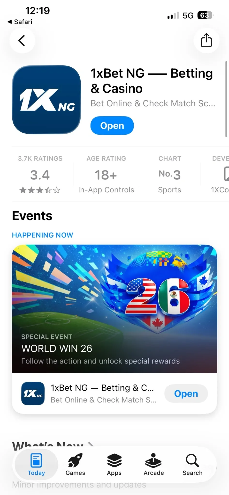 1xBet App Nigeria: Download on Android & iOS (2026)