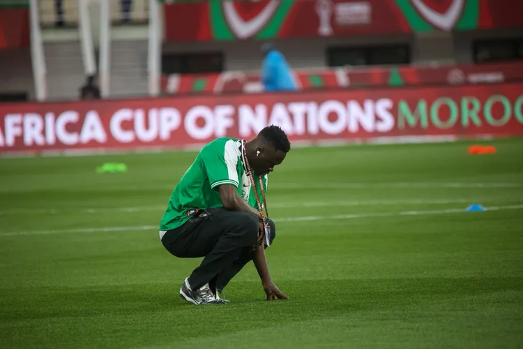 Nigeria’s Super Eagles star Akor Adams 