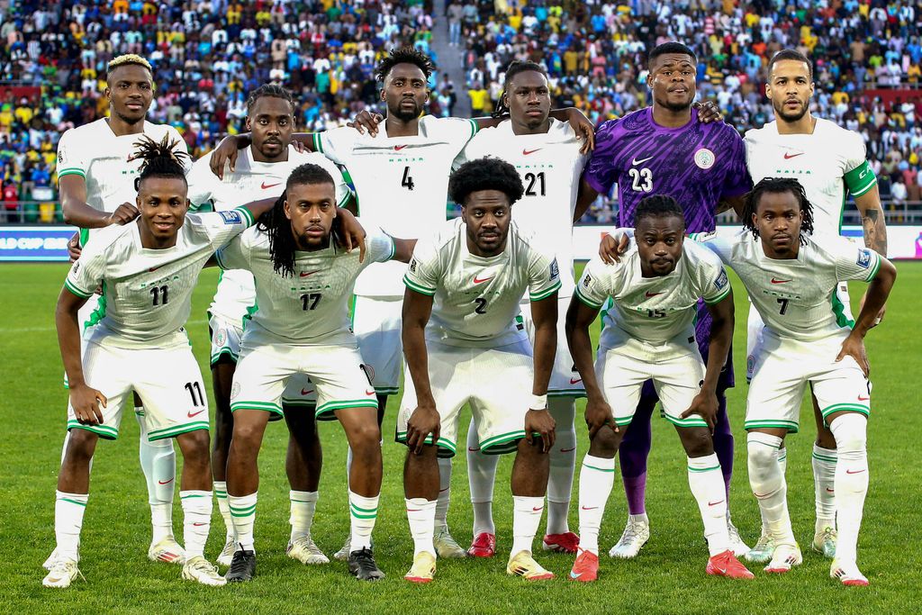 Super Eagles during the Men FIFA World Cup qualifiers match between Rwanda and Nigeria at Amahoro Stadium