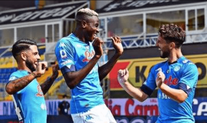 Osimhen happy in Napoli