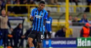 Chukwueze vs Onyedika: Super Eagles star receives second red card of the season in AC Milan vs Club Brugge clash