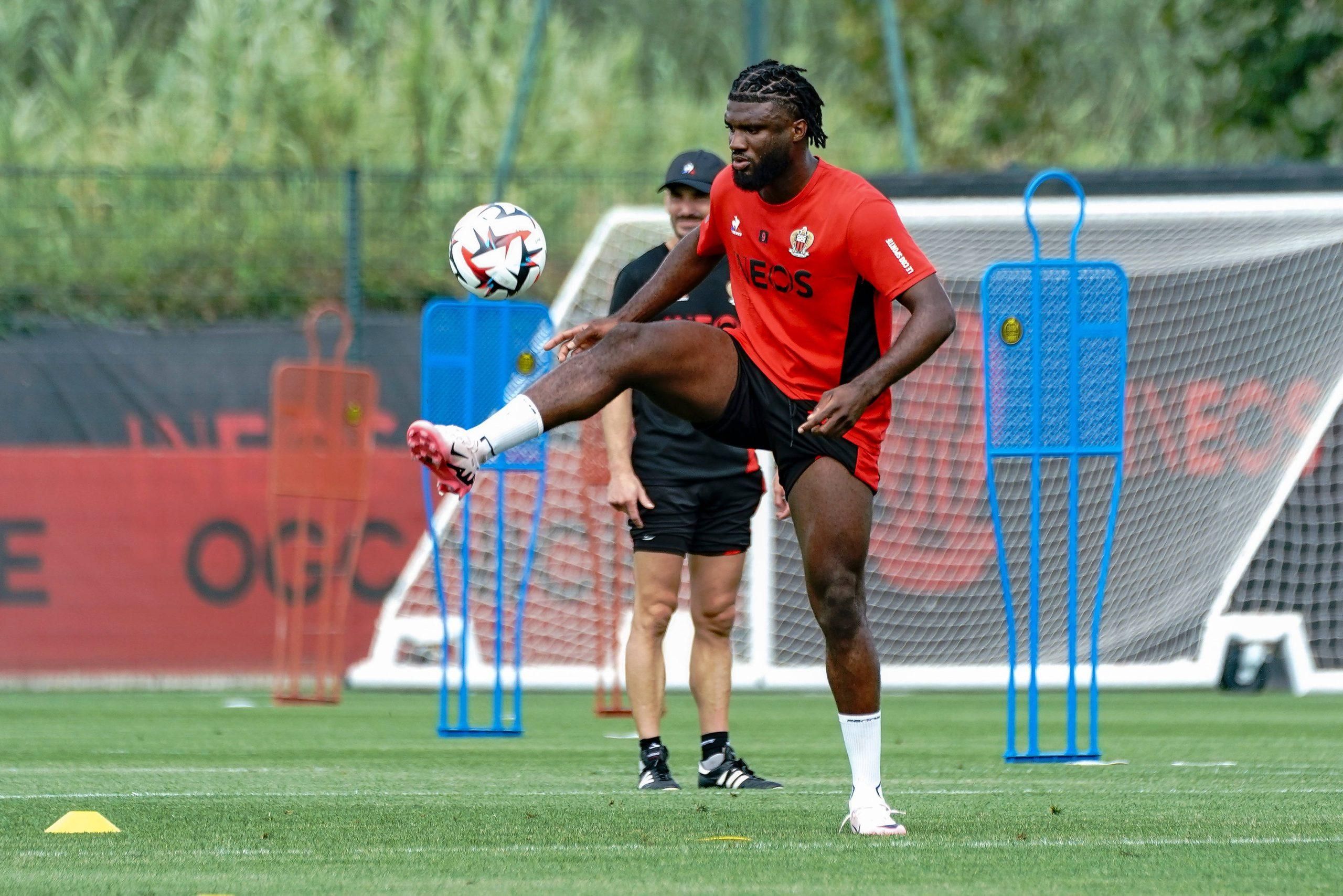 Terem Moffi of OGC Nice and Nigeria