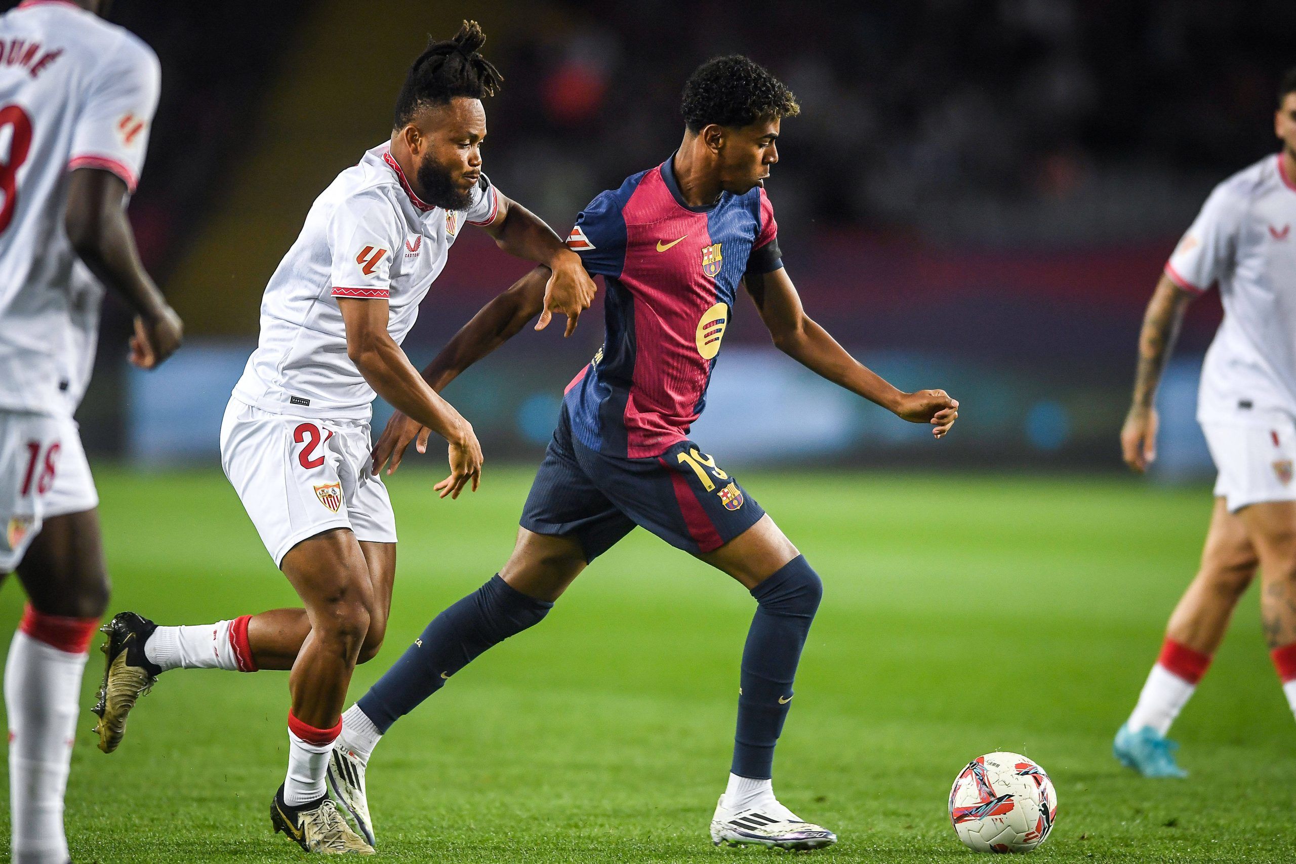 La Liga: Sevilla’s Ejuke vs Barcelona