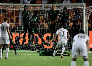 Photos: Super Eagles test match vs Algeria B