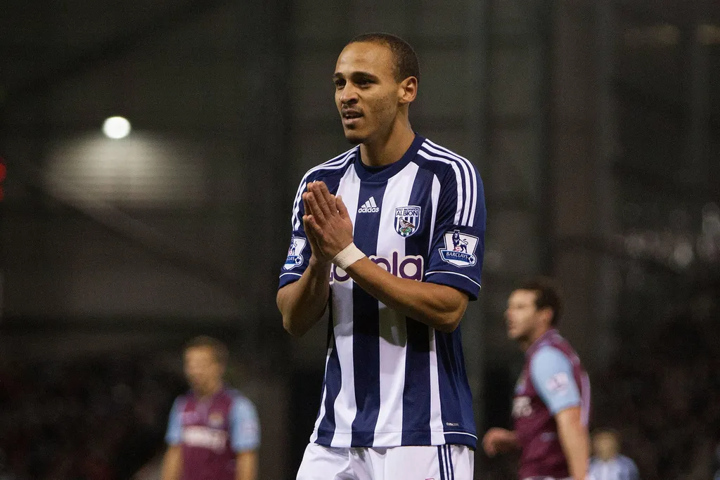 Nigeria legends in England: Peter Odemwingie. Photo by IMAGO
