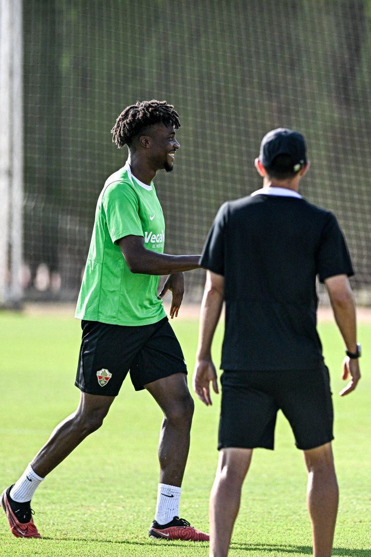 Nigeria and Elche midfielder John Nwankwo Donald 