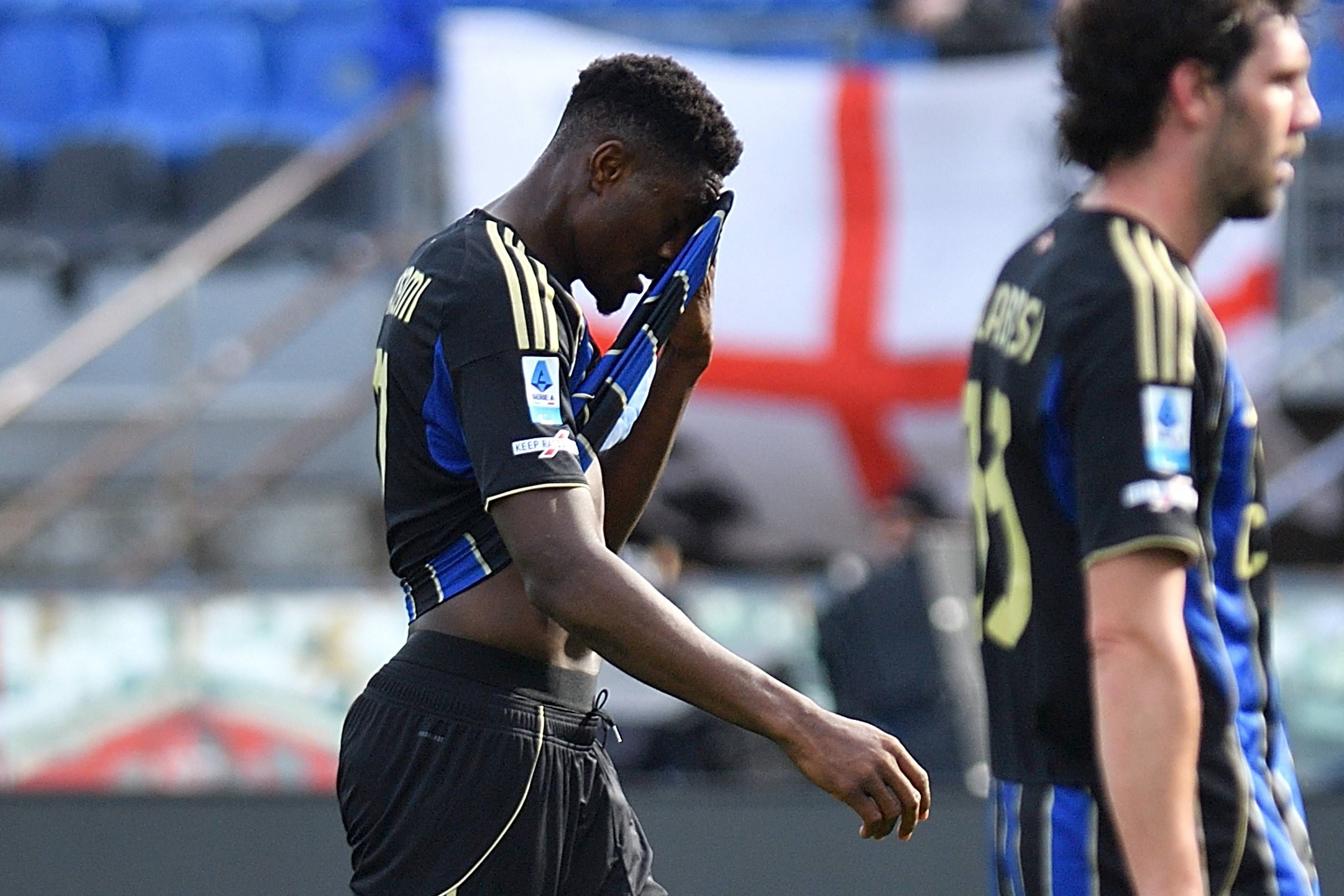  Rafiu Durosinmi Pisa disappointment after red card