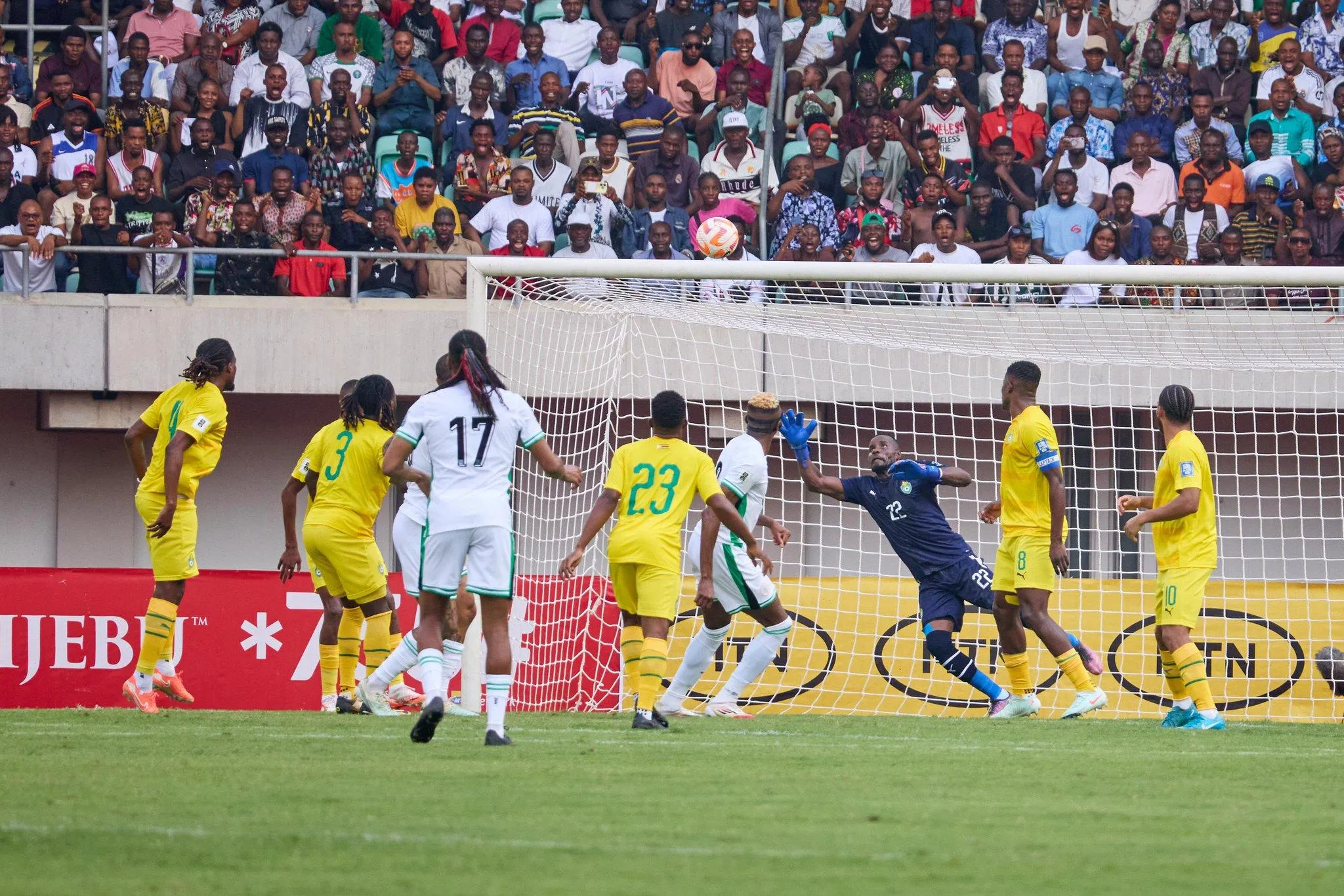 Nigeria Super Eagles vs Zimbabwe, World Cup qualifiers. Photo Credit X