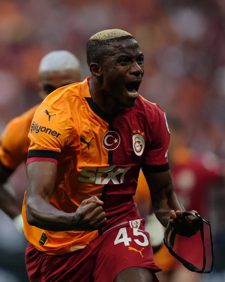 Nigeria Super Eagles and Galatasaray striker Victor Osimhen