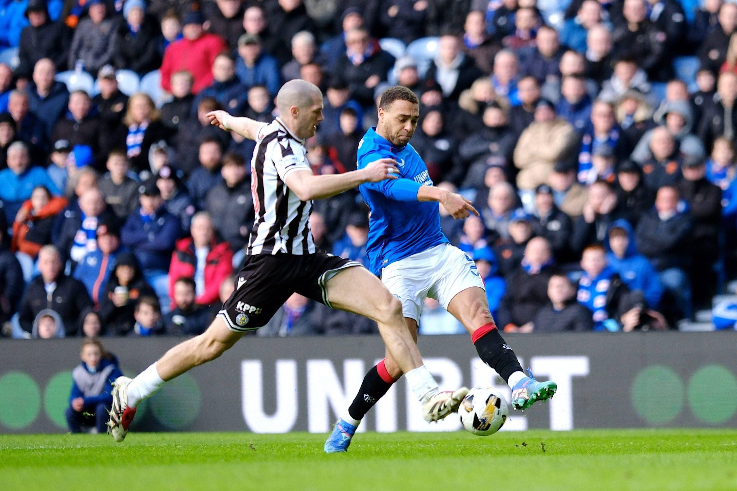 Rangers striker Cyriel Dessers (photo credit: Imago)