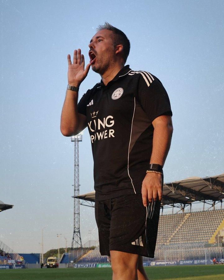 Leicester City coach Marti Cifuentes