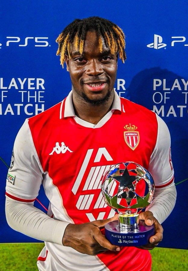 Nigeria and Monaco youngster George Ilenikhena.