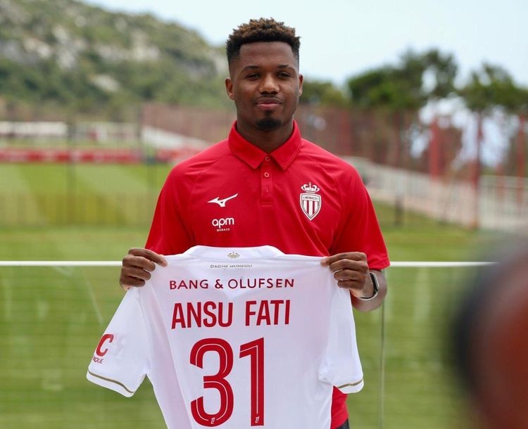 New Monaco signing Ansu Fati 