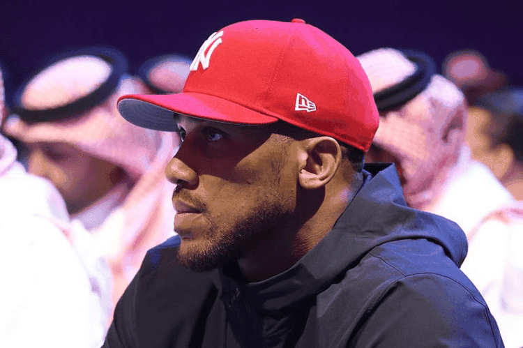 British-Nigerian boxing star Anthony Joshua. 