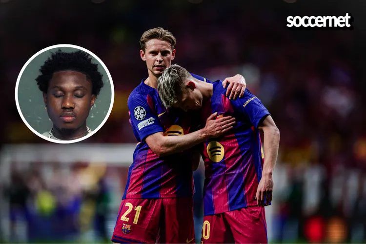 Zlatan Ibile and Mr Eazi respond after Atletico Madrid knocked Barca out of the UCL