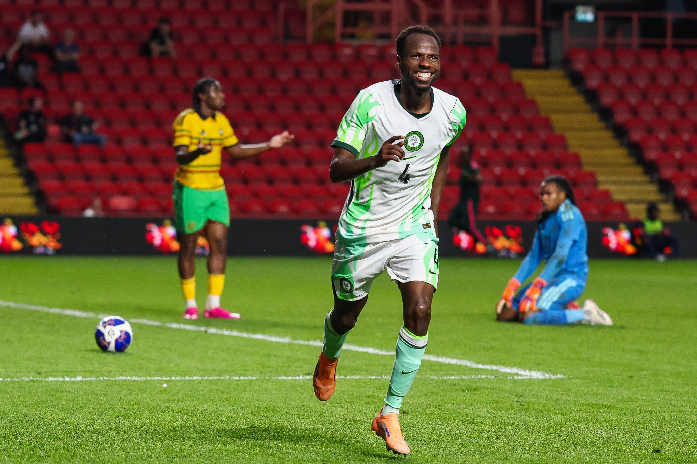 Super Eagles midfielder Alhassan Yusuf
