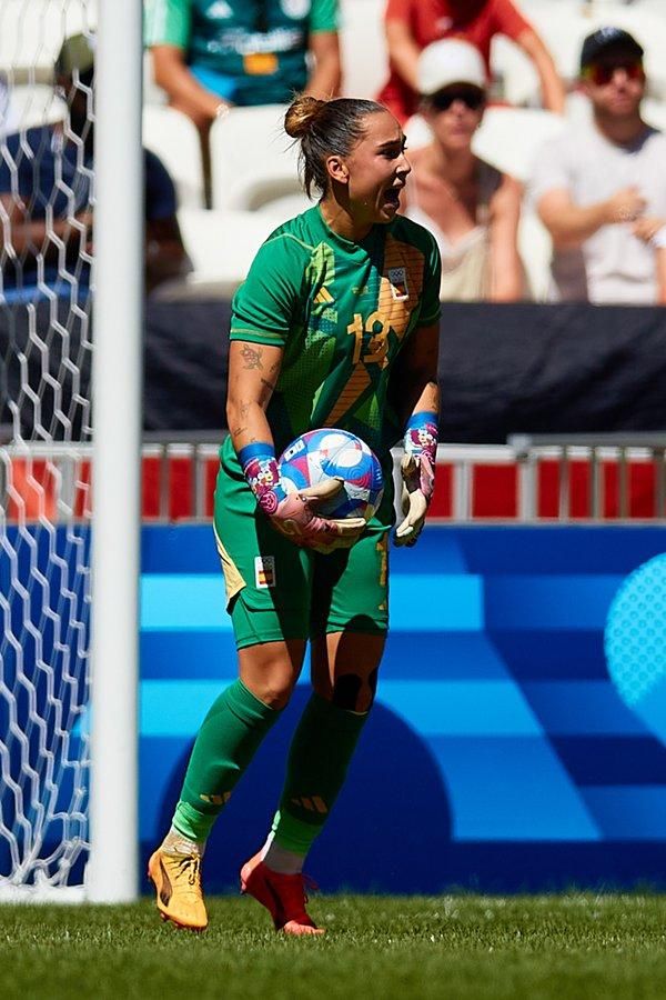 Cata Coll in action for Spain