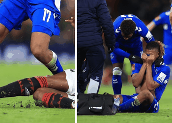 Alex Iwobi’s dad breaks silence on Everton forward’s injury