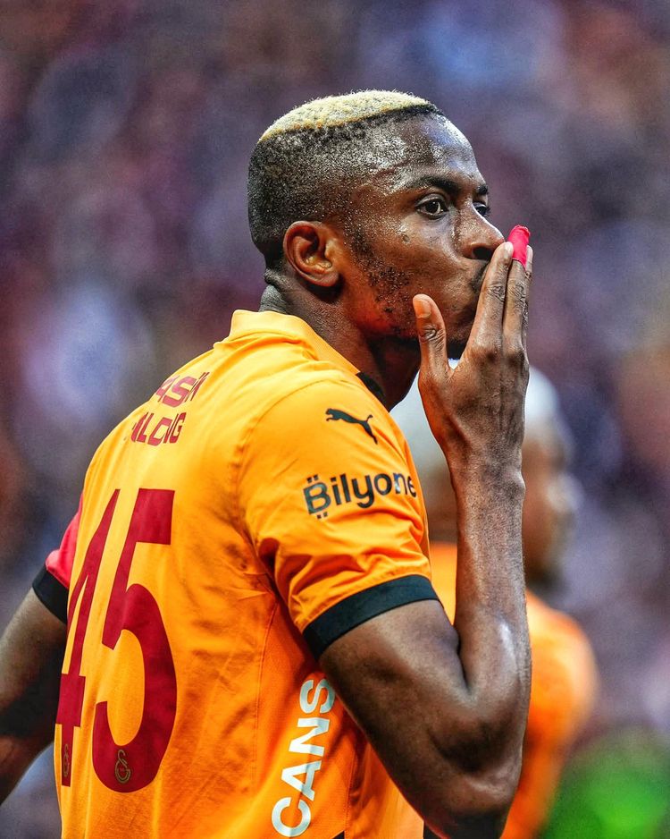 Nigeria Super Eagles and Galatasaray striker Victor Osimhen