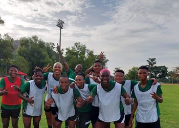 Oshoala, 20 other Falcons in camp ahead of WAFCON