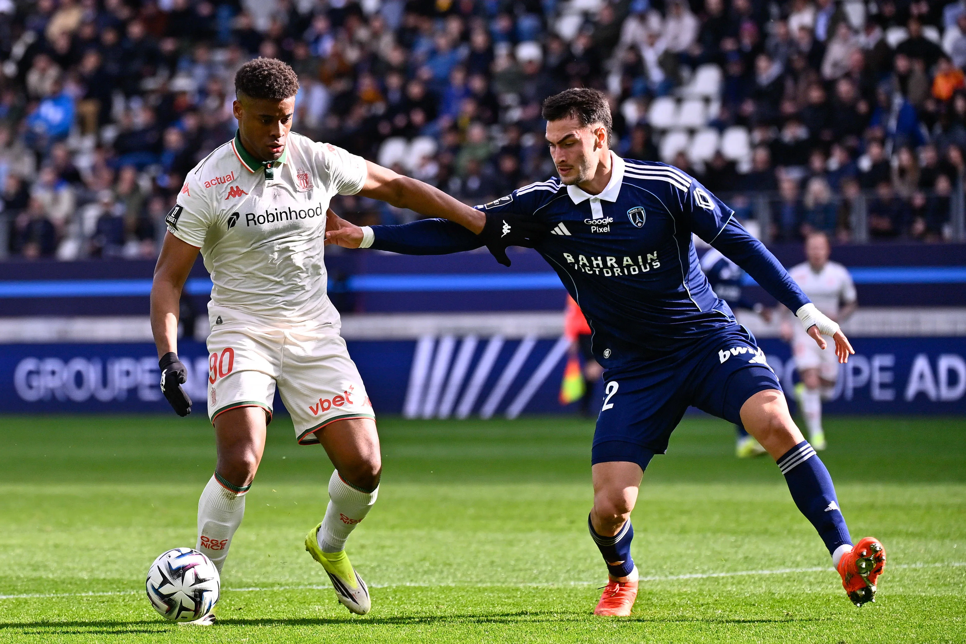 Spanish-Nigeria and OGC Nice forward Kevin Carlos