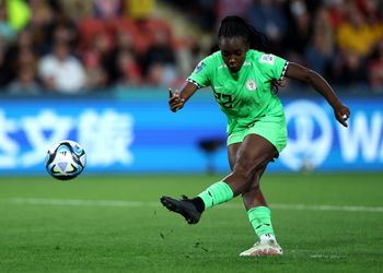 Unlucky night! Super Falcons defender shown marching order in Houston’s NWSL away defeat against San Diego