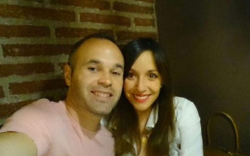 Iniesta And Anna Ortiz